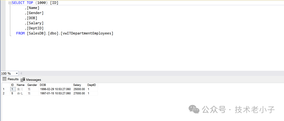 SQL Server视图中的检查选项、加密选项和模式绑定选项的使用