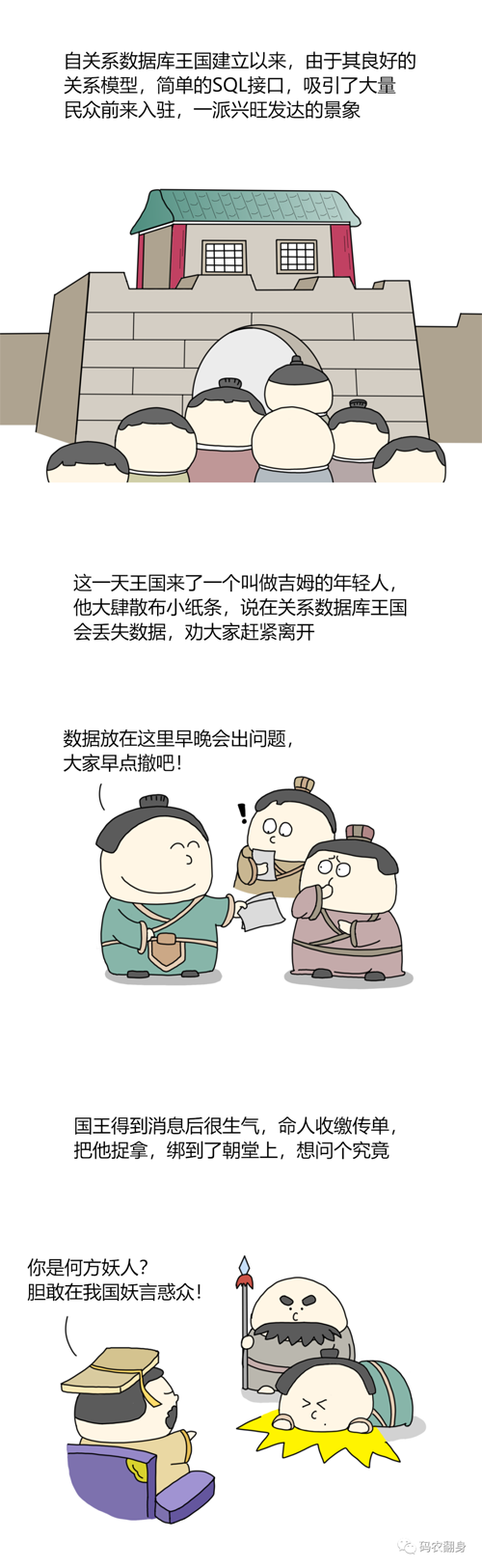 后记：数据库的事务是一个非常重要的特性，这篇漫画主要讲它的实现原理，尤其是在极端情况下(如断电)如何保