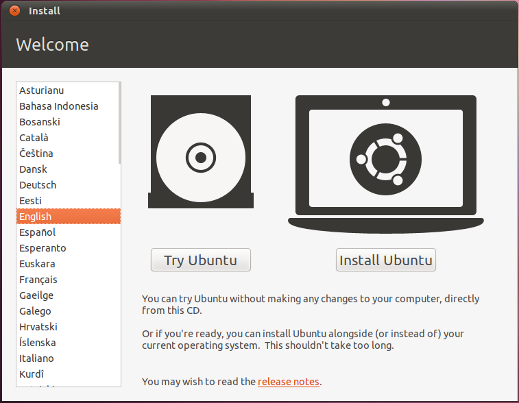 Ubuntu11.04系统安装过程中的截图