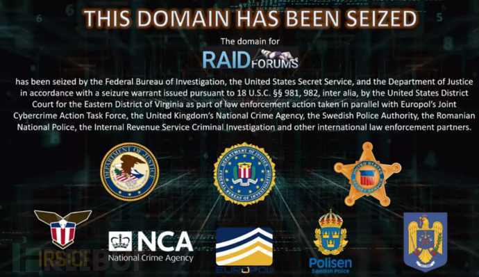 暗网市场 RaidForums被一锅端了