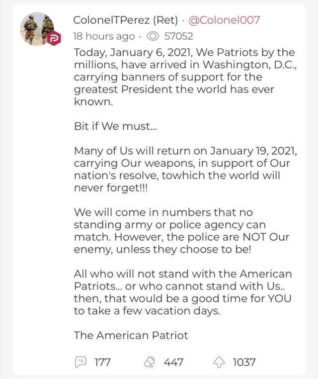 Google在其Android应用商店中封杀了Parler程序