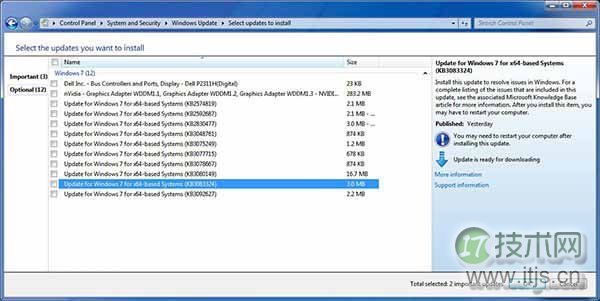 windows 7效仿Win10：KB3083324更新日志不谈细节