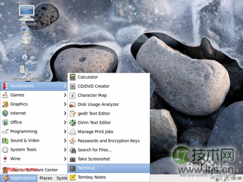 ubuntu怎么开启root帐号？ubuntu 的root账户具有最高的系统权限，它类似于windows系统中的管理员账号，但是比windows系统中管理员账号的权限更高，一般都情况下不要使用root账户，但是有的时候还是要使用root账户，下面就为大家介绍ubuntu 开启root帐号方法！说明：小编的这个建议只适合于10.10之前版本的ubuntu系统，后面的11.04，11.10。。。14.04系统因为采用的默认桌面不同，所以本经验不适用，若要使用，那么请安装GNOME桌面ubuntu 开启root帐号方法：1、点击系统菜单栏中的“应用程序”，然后点击附件，之后在打开的附件子菜单中选择“终端”2、点击终端后就打开如下图所示的终端工具，大家要做的所有操作都在这个窗口中进行3、其实root账户是存在的，只是需要我们给它设置一个密码，然后使用的时候用root用户名登陆，然后输入对应的密码就就以root用户登录了，所以开启root账户，实际上就是给root用户设置一个密码的过程，下面我们就来给root设置密码，另外还需要注意的是，只能使安全ubuntu系统的时候创建的用户账号才能启用root账号，使用下面的命令来给root账号设置密码：sudo passwd root执行上面的命令后，就会提示要求输入当前用户的密码4、确认我们的密码正确后，就会提示“Enter new UNIX password”，这个就是设置密码的提示，输入大家要设置的密码，注意在设置密码的时候是看不到任何字符的，只有我们自己注意了5、输入密码后敲回车键，之后会提示我们再次确认密码，输入确认密码，然后按Enter回车键6、密码设置成功，这样root用户也就开启了，以后大家要使用root账号的时候只要使用相关切换命令就可以了，具体怎么切换到root账号的命令请看小编另外一个经验的分享END以上就是ubuntu怎么开启root帐号的方法，希望对大家有所帮助！